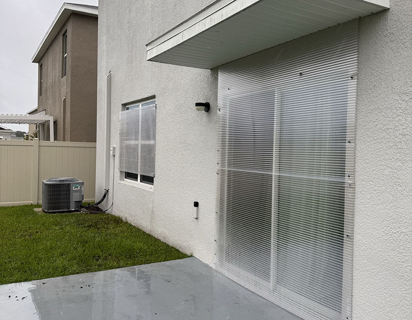 See-Through Storm Protection