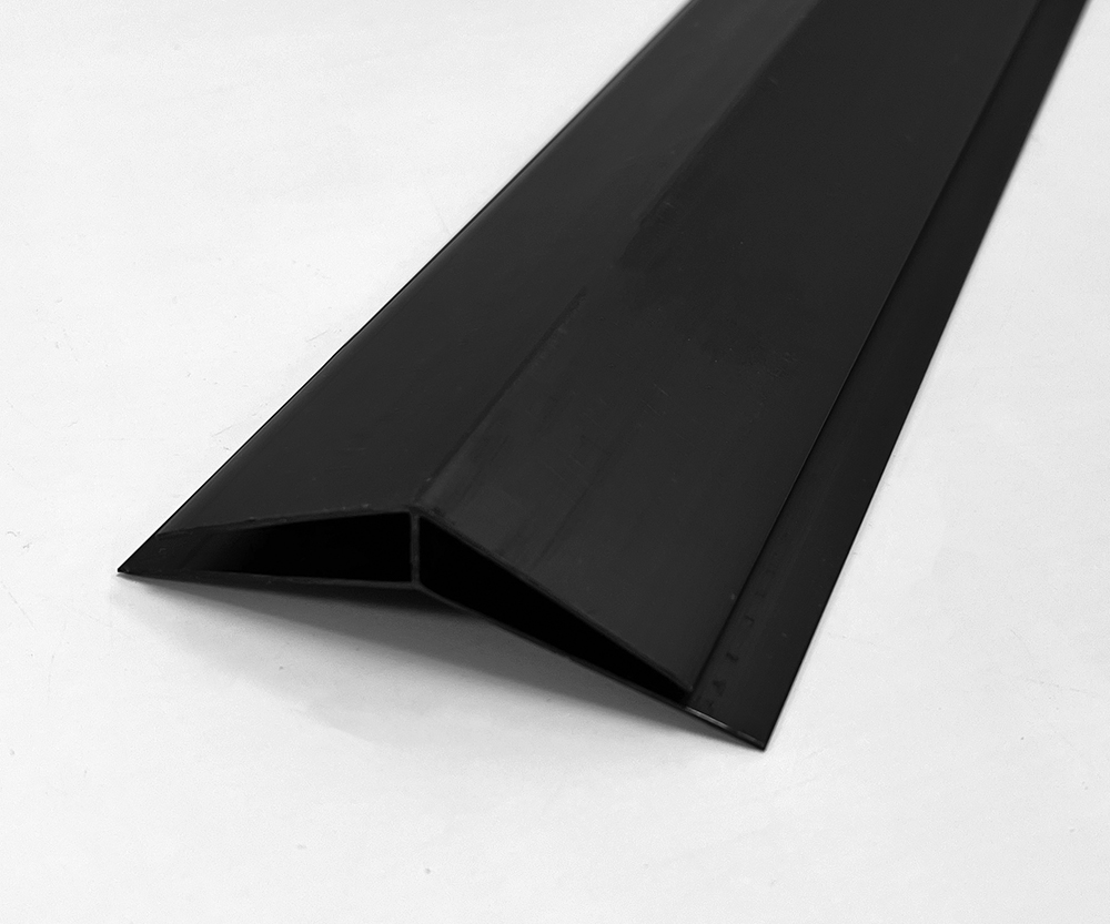 ez liner - 45 degree h trim black