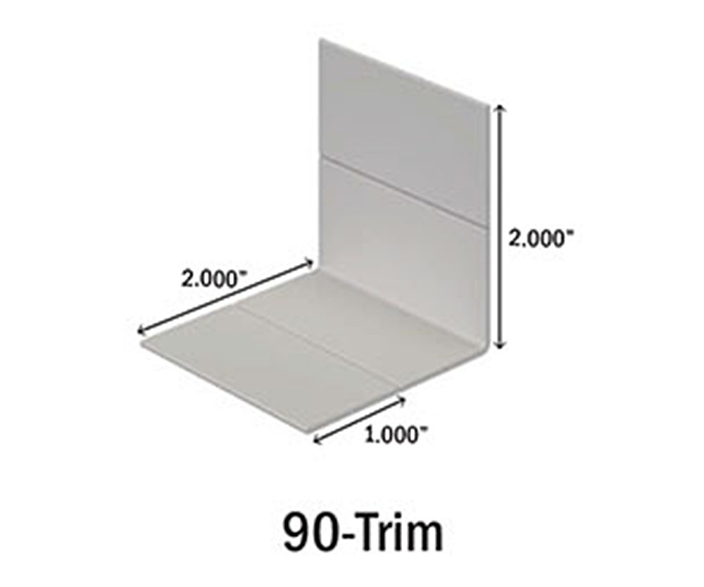 ez liner 90-trim piece