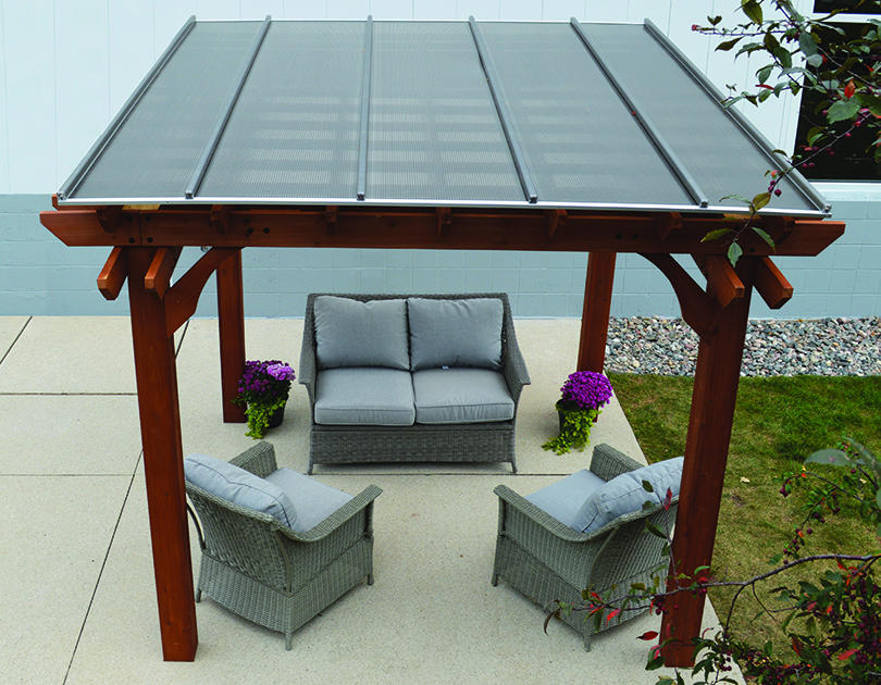 standing seam pergola kit