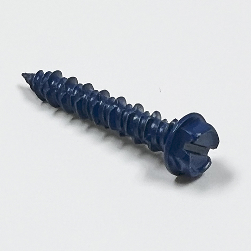 3/16" x 1-1/4” EZ Liner™ Tapcon Hex Concrete Screw | Blue EZL-TAPCON-1.25 (100/bag)