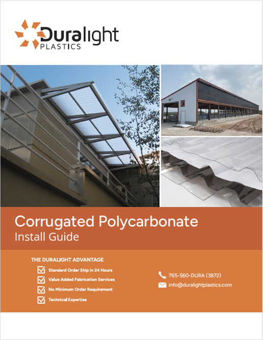 Duralight corrugated installation guidelines