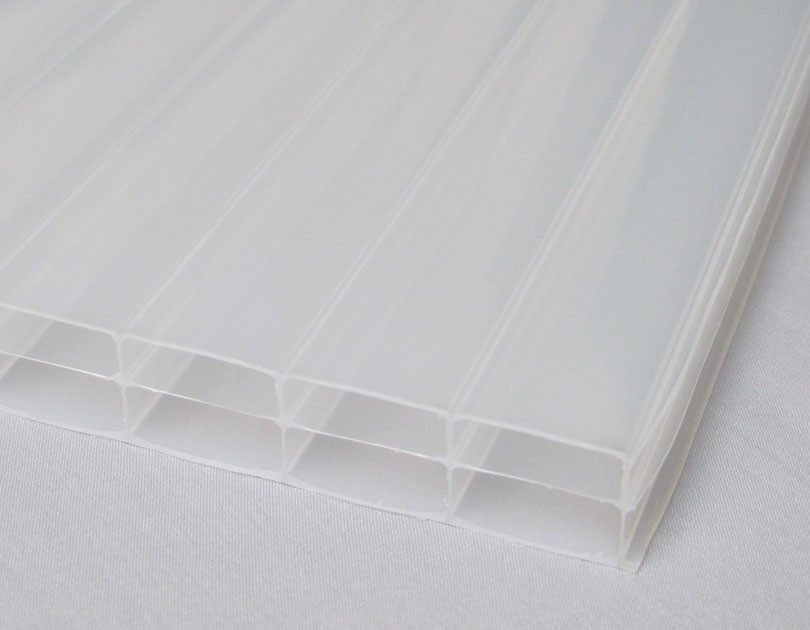 16mm Triple Wall CoverLite® Polycarbonate Panel with 2 Sided UV - Opal