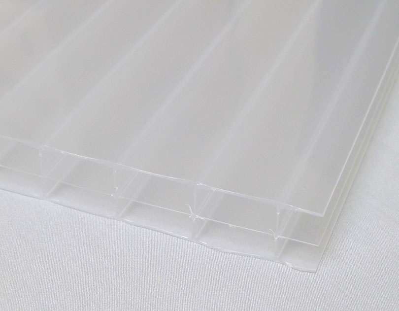 16mm Triple Wall THERMOCLEAR™  Polycarbonate Panel with 2 Sided UV - Softlite