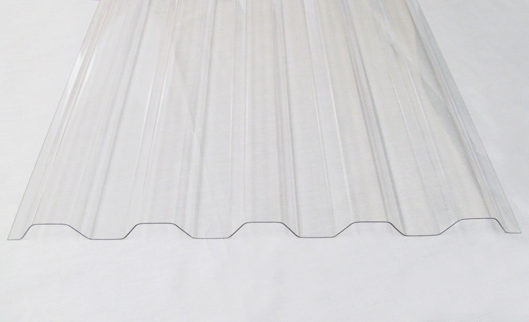 CoverLite® Greca Corrugated Polycarbonate - Clear