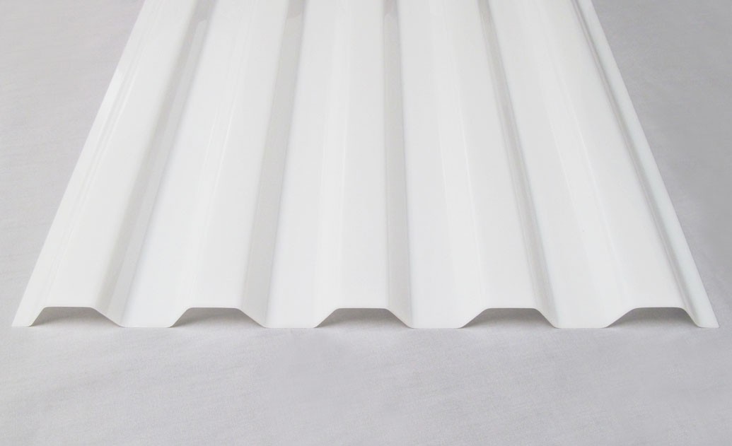 CoverLite® Greca Corrugated Polycarbonate - Opal