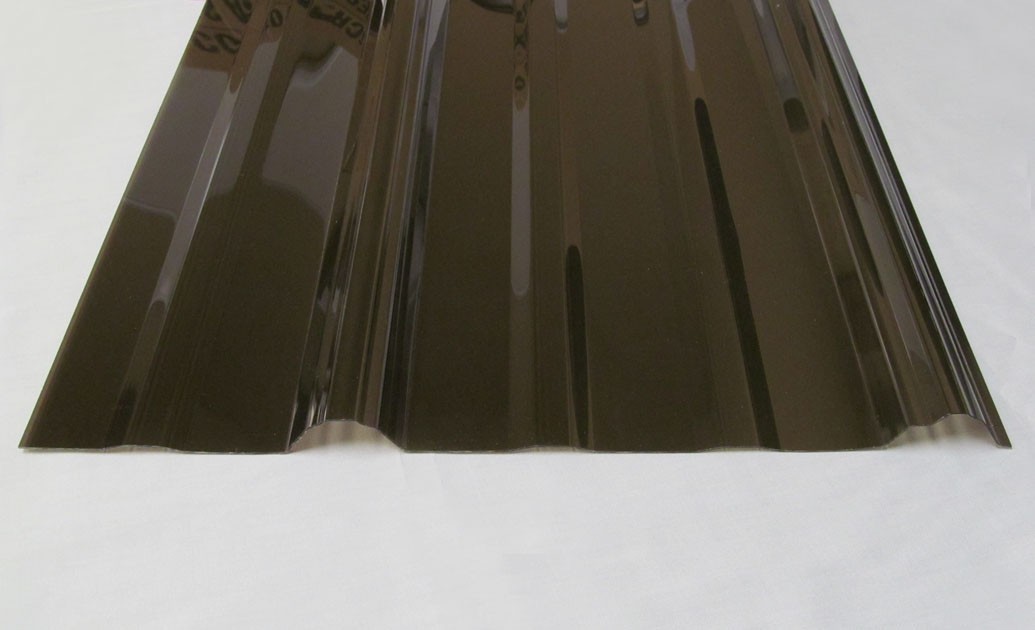 CoverLite® MR9 Corrugated Polycarbonate - Bronze